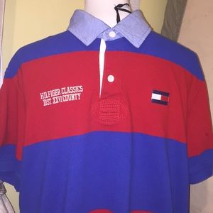 TOMMY HILFIGER CLASSIC VINTAGE POLO BIG TOMMY LOGO